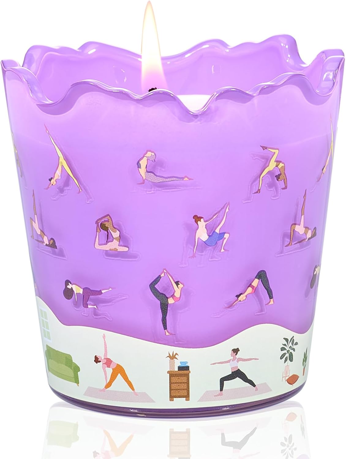 M&SENSE Lavender Citrus Scented Candles