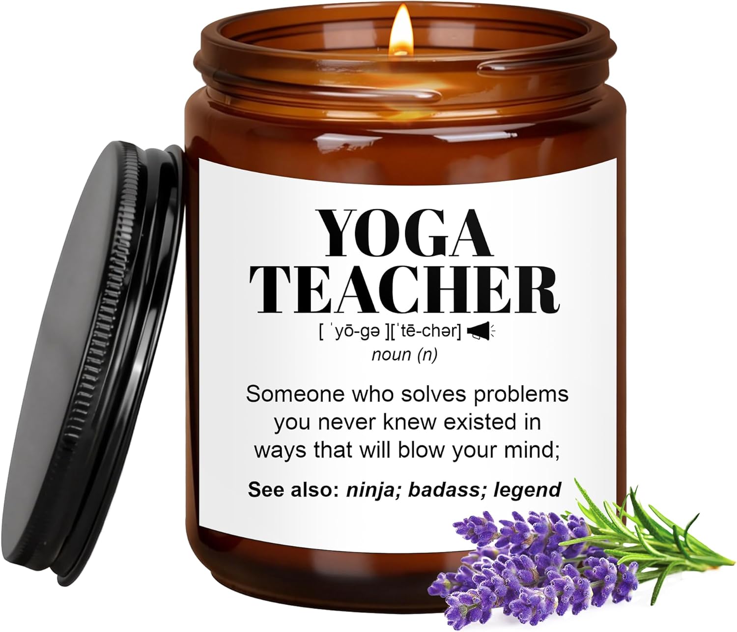 Yoga Teacher Scented Candle