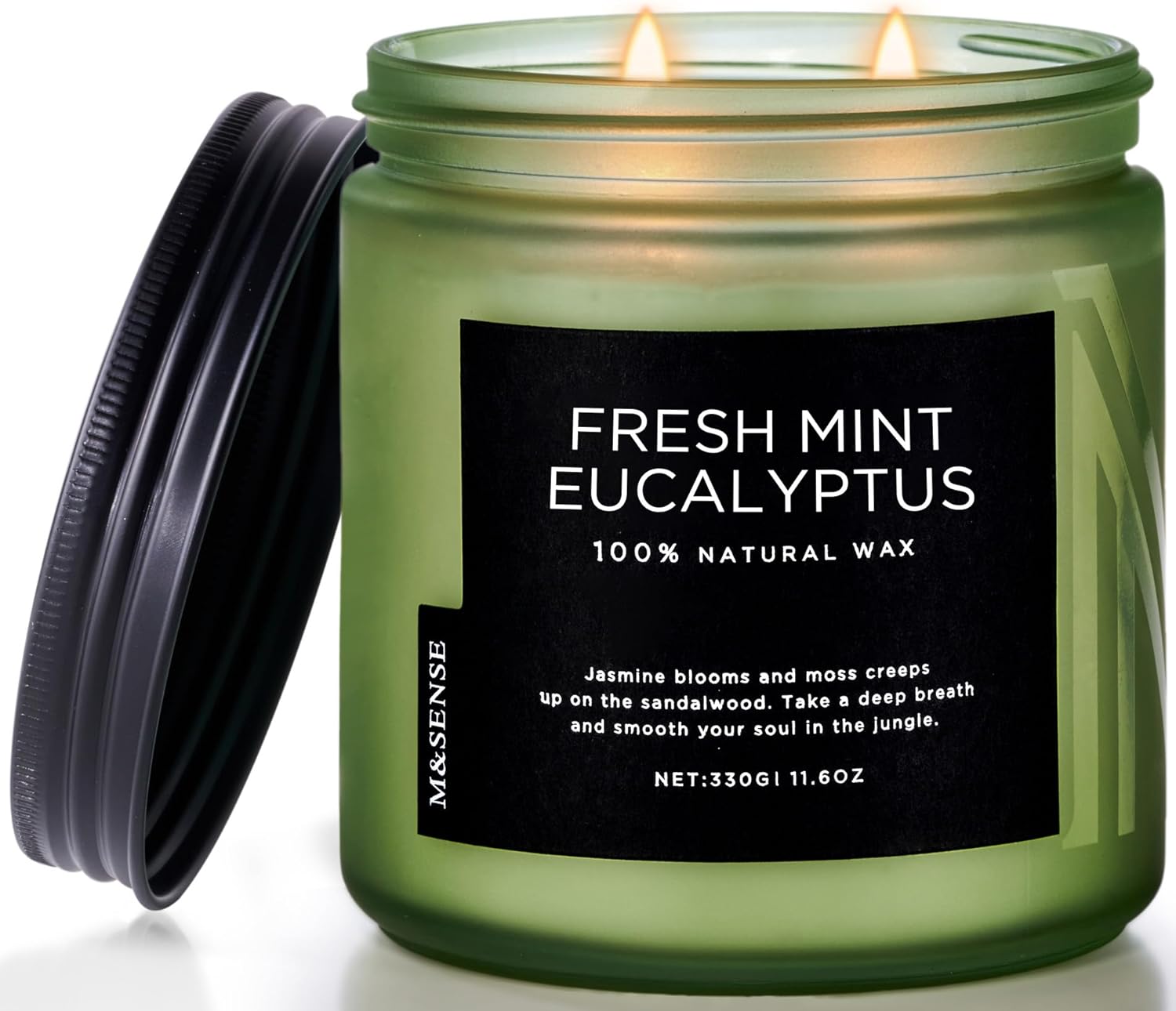 M&SENSE Eucalyptus & Mint Scented Candles