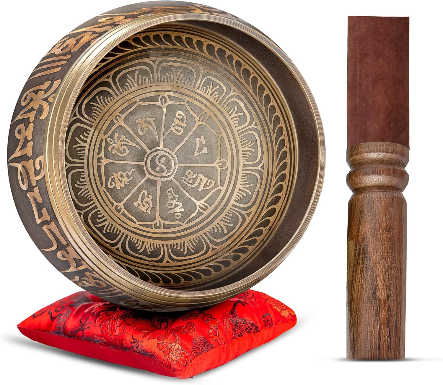 Premium Tibetan Singing Bowl Set